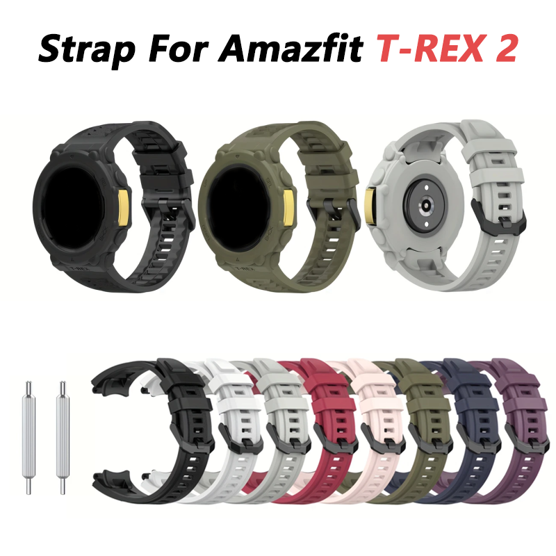 Italian Jewelry Watches - AMAZFIT T-Rex 2용 스트랩 남성용 교체용