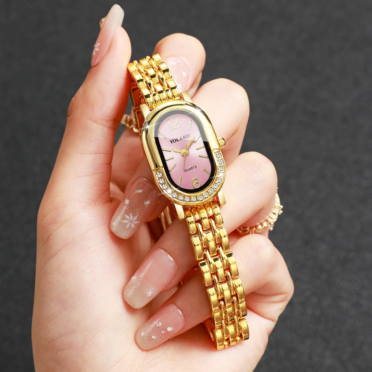 Jewelry Watches Women - 럭셔리 라인스톤 여성 쿼츠 시계 패션