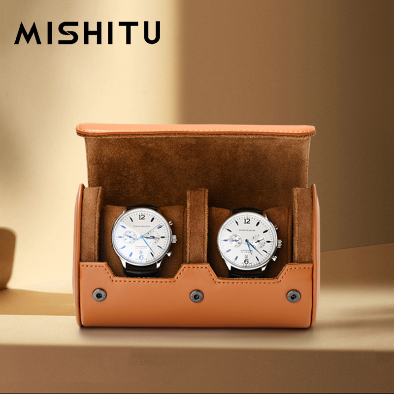 Jewelry And Watches Box - MISHITU 1/2/3 슬롯 시계 보관 롤