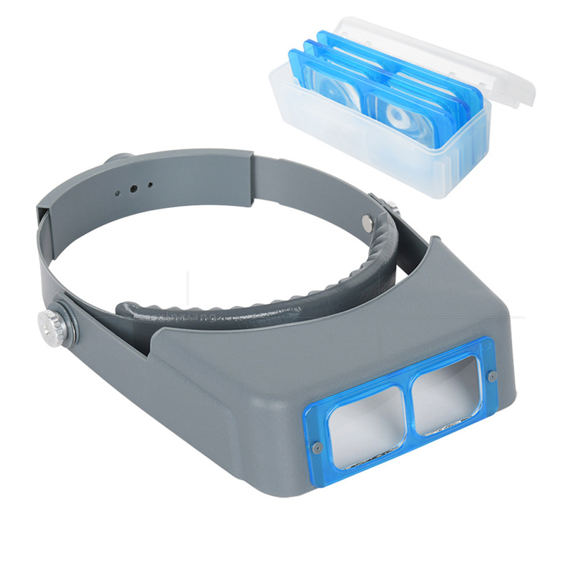 Jewelry Eyewear Watches & Accessories - 1.5X2X2.5X3.5X 전문 헤드 착용 돋보기 Optivisor