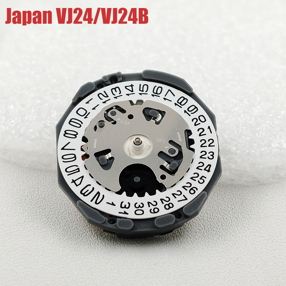 Jewels In Quartz Watches - 일본 오리지널 VJ24 VJ24B 쿼츠 시계