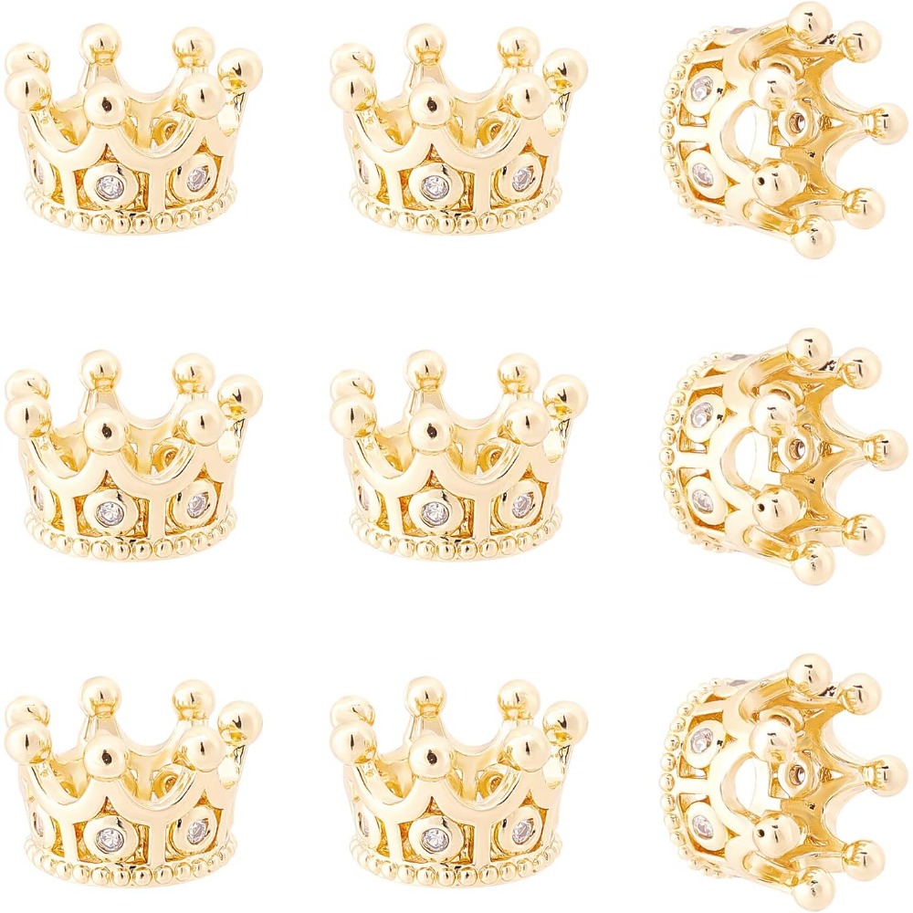 Charm Bracelet Beads - 10 Pcs 큐빅 지르코니아 포장 킹