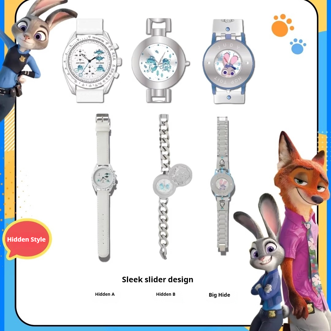 새로운 디즈니 Zootopia 귀여운 만화 시계 미스터 - Jewelry Stores Watches 리뷰 및 가격