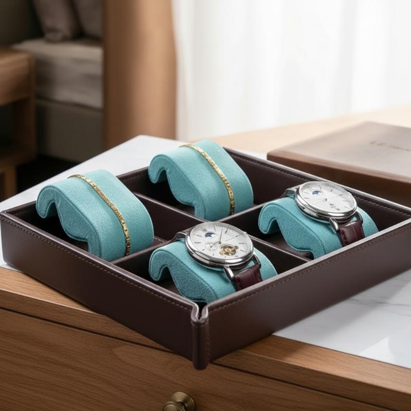 *시계 쿠션 시계 상자 패드 부드러운 플란넬 보석 디스 - Jewelry Box Watches Bracelets 리뷰 및 가격