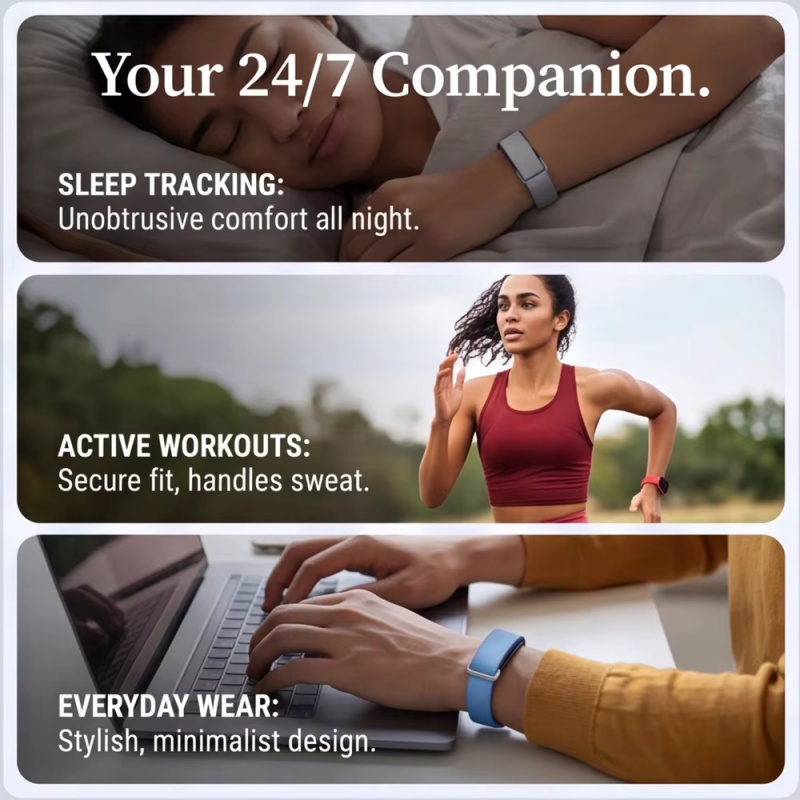 Google Fitbit Air용 솔리드 컬러 소프트  - Jewelry Bracelet Watches 리뷰 및 가격