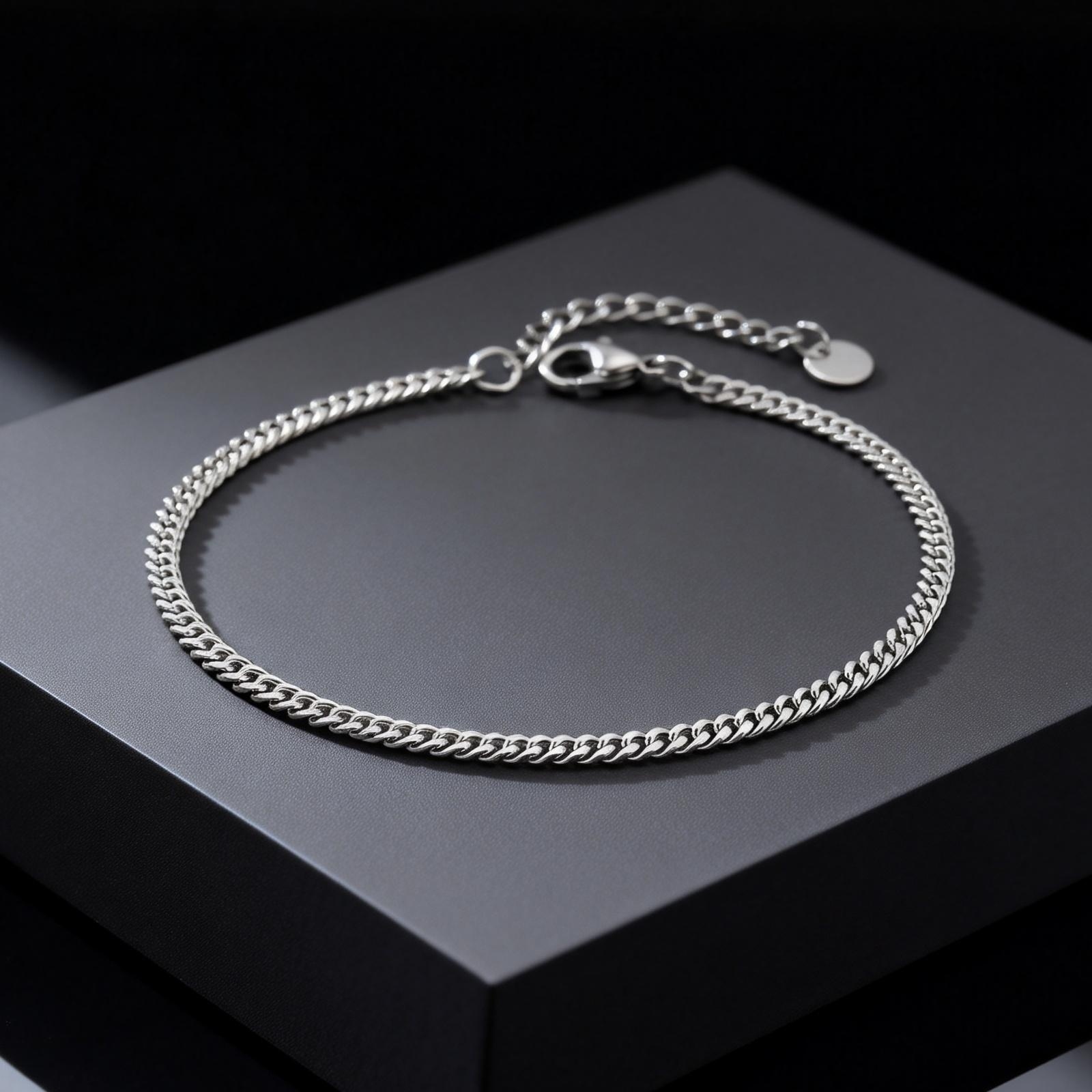 남성 여성을위한 미니멀리스트 스테인레스 스틸 발찌 팔찌 - Jc Jewelry & Watches 리뷰 및 가격