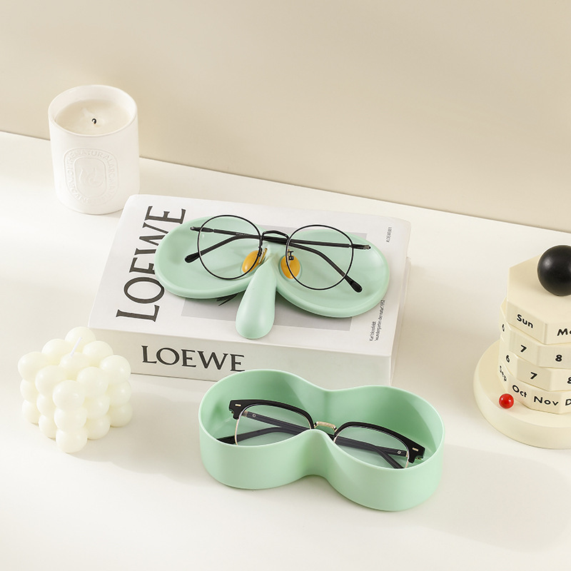 귀여운 안경 보관 상자 만화 코 모양의 안경 스탠드 데 - Jewelry Eyewear Watches & Accessories 리뷰 및 가격
