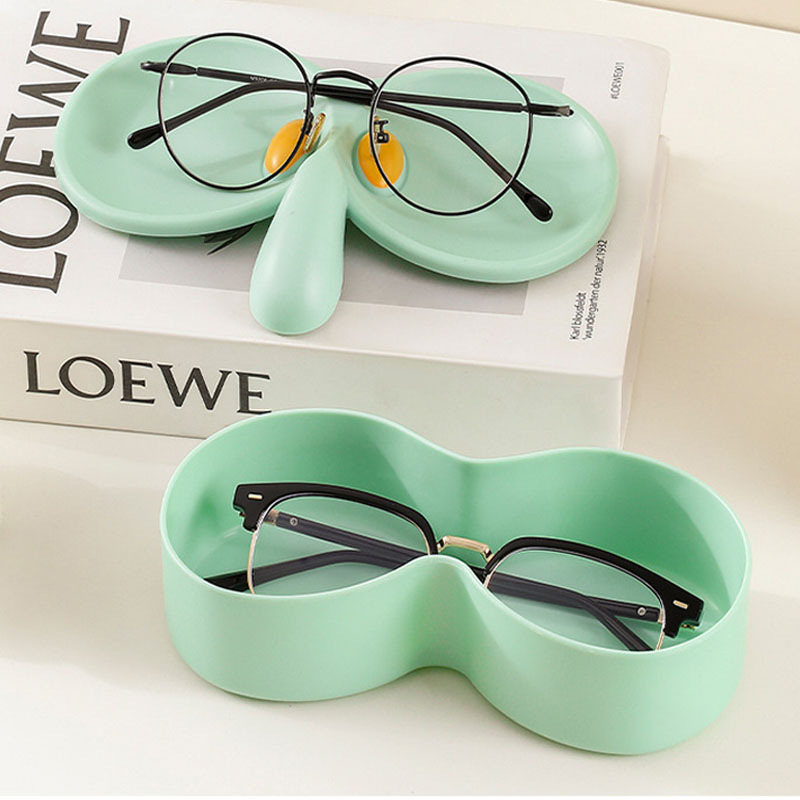 귀여운 안경 보관 상자 만화 코 모양의 안경 스탠드 데 - Jewelry Eyewear Watches & Accessories 리뷰 및 가격
