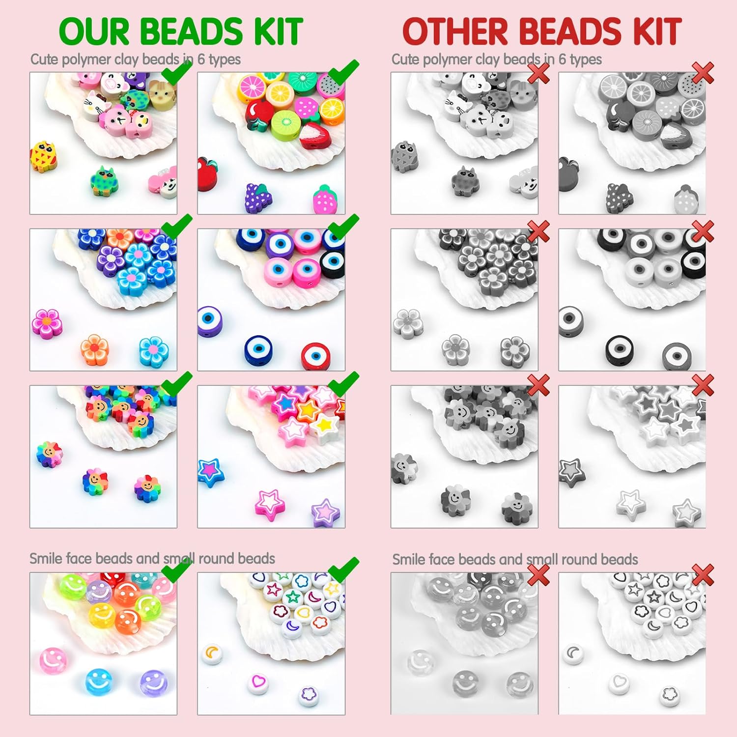 다우사벨 팔찌 제작 키트, 조랑말 비즈, 폴리머 클레이 - Charm Bracelet Beads 리뷰 및 가격