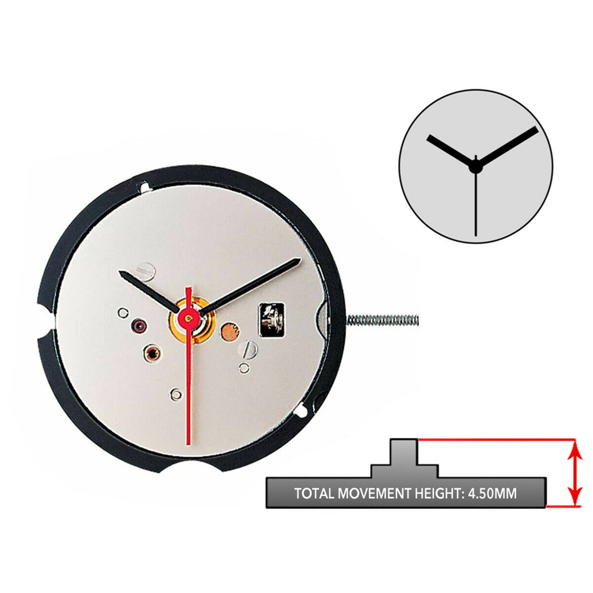 론다 583 쿼츠 무브먼트 19.4mm 8 3/4L,  - Jewels In Quartz Watches 리뷰 및 가격
