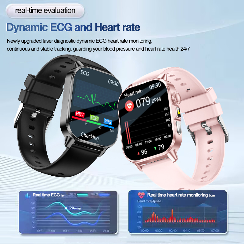 신형 남성용 감정 진단 스마트워치 ECG+HRV 혈액  - Italian Jewelry Watches 리뷰 및 가격