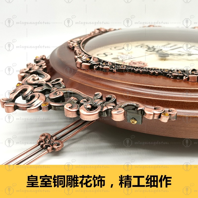 유럽풍 레트로 철제 & 나무 벽시계, 무소음 스윙 벽시 - Watches & Jewelry Repair Center New York Reviews 리뷰 및 가격