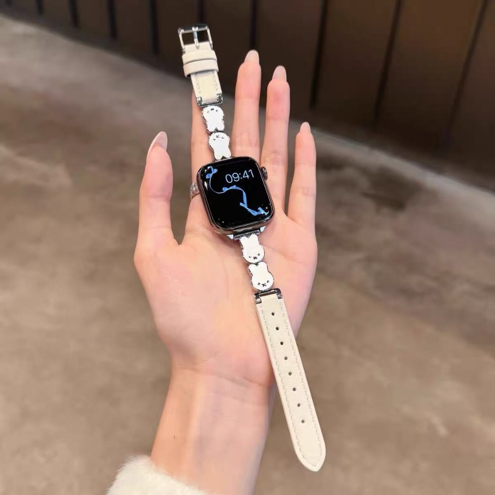 새로운 스타일 카와이 미피 귀여운 애플워치S9 워치밴드 - Jewelry Stores Watches 리뷰 및 가격