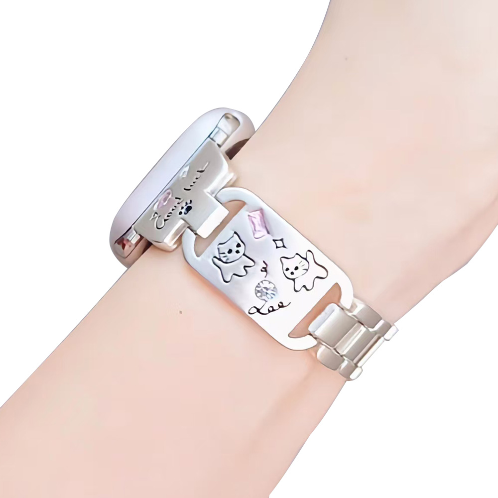 애플 워치 밴드용 드레시 주얼리 팔찌, 여성 소녀 귀여 - Italian Jewelry Watches 리뷰 및 가격