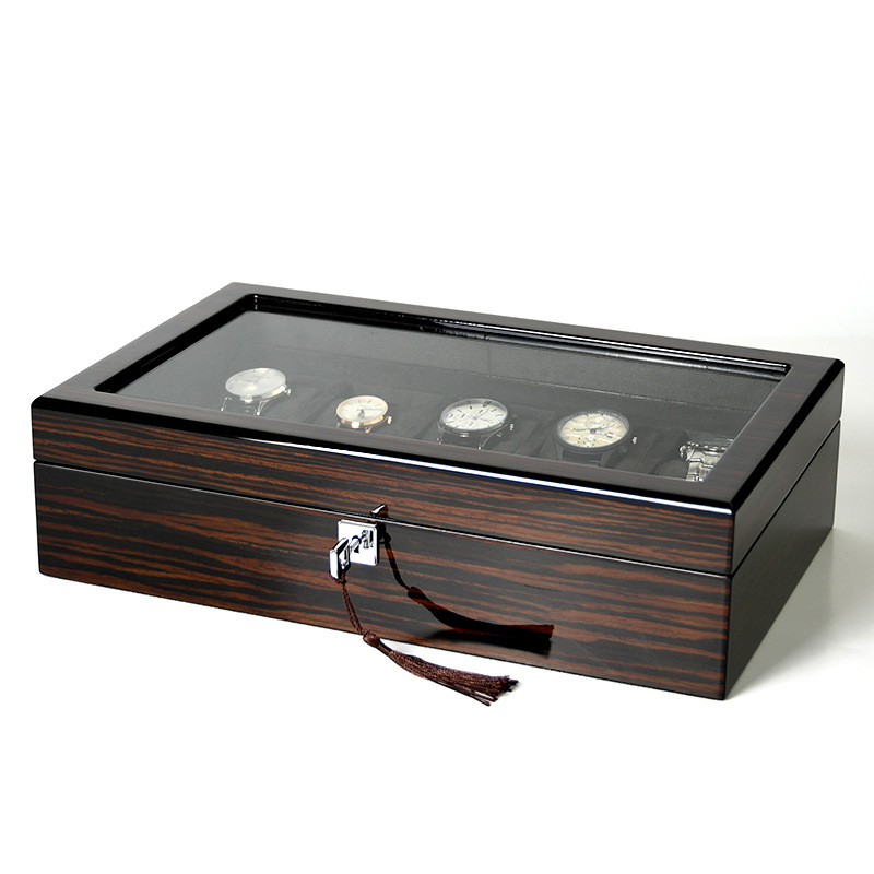 Hxl 나무 피아노 래커 다중 위치 시계 상자 보석 보 - Jewelry And Watches Box 리뷰 및 가격