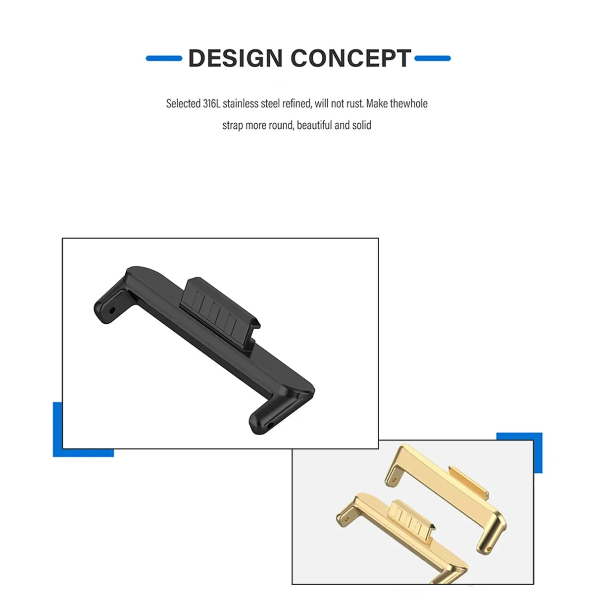 20mm 22mm 1쌍 어댑터, 화웨이 워치 핏5 4  - Jewelry Bracelet Watches 리뷰 및 가격