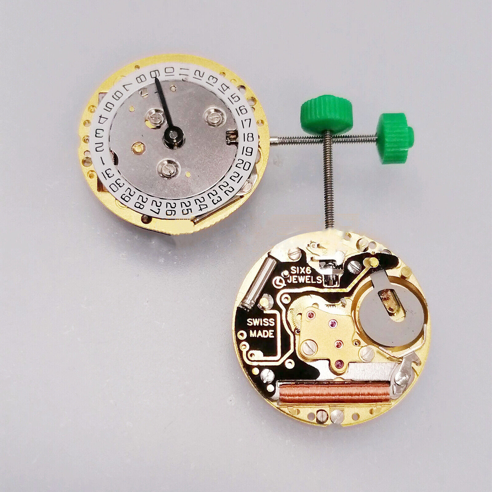 2 핸즈 6 주얼 ISA 222 시계 쿼츠 무브먼트 D - Jewels In Quartz Watches 리뷰 및 가격