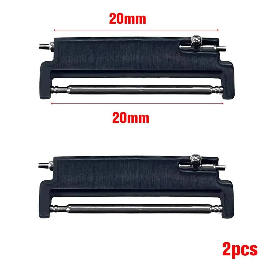 2 개/몫 금속 어댑터 20mm ~ 18mm 20mm  - Jewelry Stores Watches 리뷰 및 가격