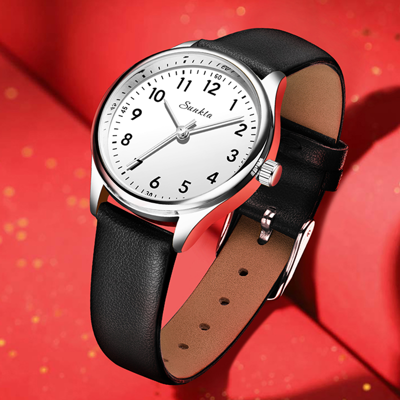 LIGE 간단한 여성 패션 흑백 디자인 숙녀 '쿼츠 시 - Jewelry Watches Women 리뷰 및 가격