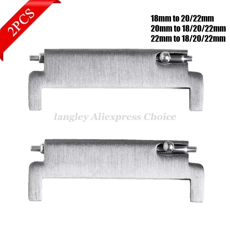 2pcs 시계 밴드 어댑터 20mm ~ 18mm 20m - Jewelry Stores Watches 리뷰 및 가격